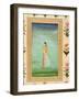 Lady Holding a Flower, from the Small Clive Album (Opaque W/C on Paper)-Mughal-Framed Giclee Print