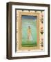 Lady Holding a Flower, from the Small Clive Album (Opaque W/C on Paper)-Mughal-Framed Giclee Print