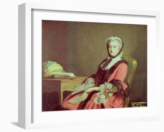 Lady Holland, 1766-Allan Ramsay-Framed Giclee Print