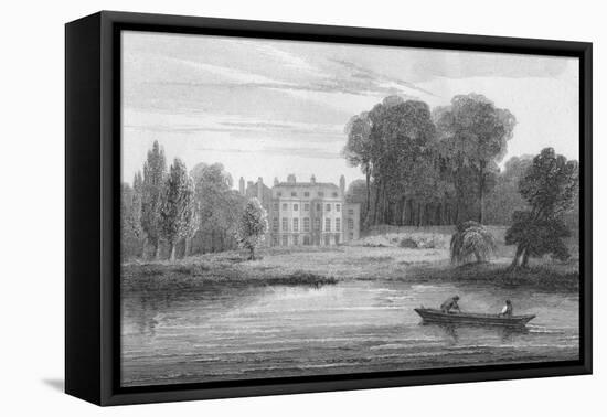 'Lady Howe's Villa', 1809-William Bernard Cooke-Framed Stretched Canvas