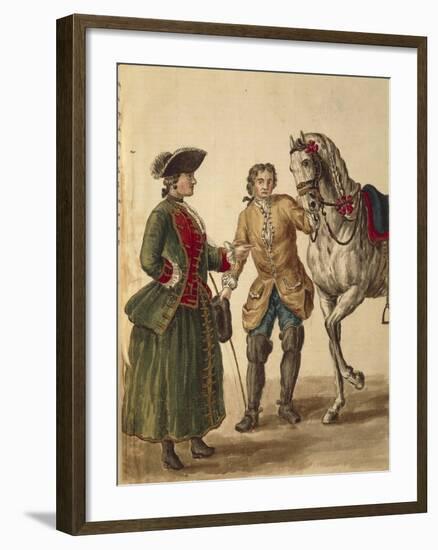 Lady Hunter-Jan van Grevenbroeck-Framed Giclee Print