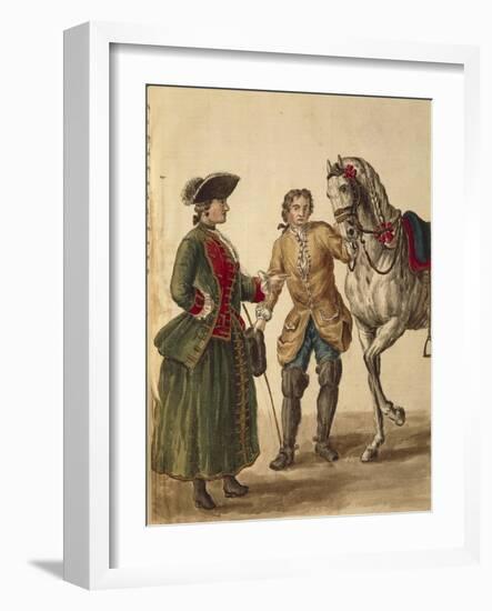 Lady Hunter-Jan van Grevenbroeck-Framed Giclee Print