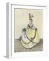 Lady in a Ball Gown at the English Court-null-Framed Giclee Print