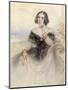 Lady in a Black Dress, 1847-John Hayter-Mounted Giclee Print