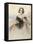 Lady in a Black Dress, 1847-John Hayter-Framed Stretched Canvas