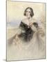 Lady in a Black Dress, 1847-John Hayter-Mounted Giclee Print