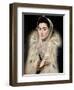 Lady in a Fur Wrap-El Greco-Framed Giclee Print