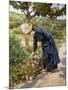 Lady in a Garden-Victor Gabriel Gilbert-Mounted Giclee Print