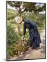 Lady in a Garden-Victor Gabriel Gilbert-Mounted Giclee Print