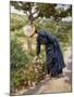 Lady in a Garden-Victor Gabriel Gilbert-Mounted Giclee Print