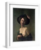 Lady in a Hat, 1908-Félix Vallotton-Framed Giclee Print