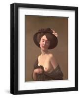 Lady in a Hat, 1908-Félix Vallotton-Framed Giclee Print