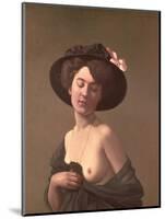 Lady in a Hat, 1908-Félix Vallotton-Mounted Giclee Print