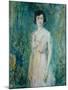 Lady in a Pink Dress-Ambrose Mcevoy-Mounted Giclee Print