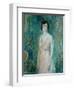 Lady in a Pink Dress-Ambrose Mcevoy-Framed Giclee Print