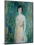 Lady in a Pink Dress-Ambrose Mcevoy-Mounted Giclee Print