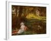 Lady in a Punt-Henry John Yeend King-Framed Giclee Print