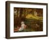 Lady in a Punt-Henry John Yeend King-Framed Giclee Print