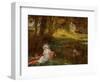 Lady in a Punt-Henry John Yeend King-Framed Giclee Print