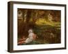 Lady in a Punt-Henry John Yeend King-Framed Giclee Print