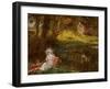 Lady in a Punt-Henry John Yeend King-Framed Giclee Print
