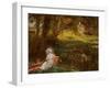 Lady in a Punt-Henry John Yeend King-Framed Giclee Print