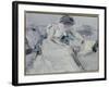 Lady in a White Dress-Samuel John Peploe-Framed Giclee Print