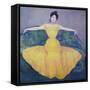 Lady in a Yellow Dress, 1899-Max Kurzweil-Framed Stretched Canvas