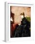 Lady in Black-Alfred Stevens-Framed Giclee Print