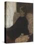 Lady in Black-Edgar Degas-Stretched Canvas