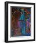 Lady in Blue, 2003-Sabina Nedelcheva-Williams-Framed Giclee Print