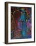 Lady in Blue, 2003-Sabina Nedelcheva-Williams-Framed Giclee Print