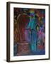 Lady in Blue, 2003-Sabina Nedelcheva-Williams-Framed Giclee Print