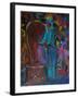 Lady in Blue, 2003-Sabina Nedelcheva-Williams-Framed Giclee Print