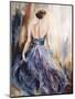 Lady in Blue-Farrell Douglass-Mounted Giclee Print