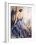 Lady in Blue-Farrell Douglass-Framed Giclee Print