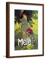 Lady in Green-Aleardo Terzi-Framed Art Print