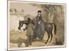 Lady in Her Riding Habit is Helped to Dismount by a Gentleman-Edmond Morin-Mounted Art Print