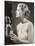 Lady in Her Slip Putting on Her Perfume Before Dressing-null-Stretched Canvas