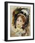 Lady in Her Town Clothes, 1875-Pierre-Auguste Renoir-Framed Giclee Print