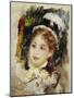 Lady in Her Town Clothes, 1875-Pierre-Auguste Renoir-Mounted Giclee Print