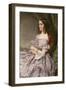 Lady in Lilac-Charles Wynne Nicholls-Framed Giclee Print