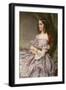 Lady in Lilac-Charles Wynne Nicholls-Framed Giclee Print