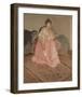 Lady in Pink, 1902-Frederick Carl Frieseke-Framed Premium Giclee Print