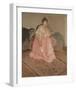 Lady in Pink, 1902-Frederick Carl Frieseke-Framed Premium Giclee Print