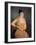 Lady in Pink (La Dame En Ros), 1879-1881-Edouard Manet-Framed Giclee Print