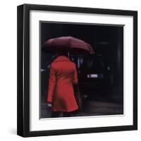 Lady in Red-Xavier Visa-Framed Giclee Print