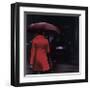 Lady in Red-Xavier Visa-Framed Giclee Print