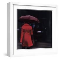 Lady in Red-Xavier Visa-Framed Giclee Print