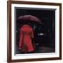 Lady in Red-Xavier Visa-Framed Giclee Print